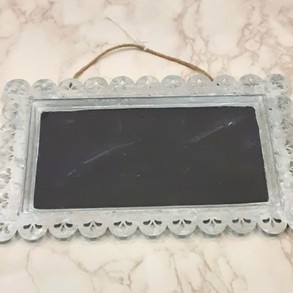 NWT framed chalkboard